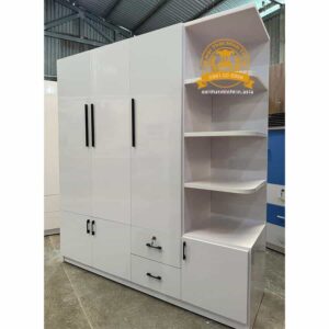 Tu nhua dai loan 3 canh cao cap ke trang tri tien dung 2 ngan keo va 3 ngan mo MT 0426