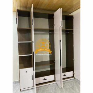 Tu nhua dai loan 4 canh, 2 tang co ke trang tri MT 0427 (2)
