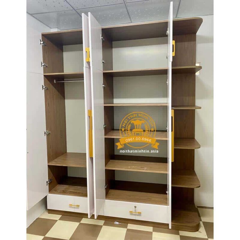 Tu nhua dai loan cao cap cua mo 3 canh ke trang trií rieng biet MT 0421