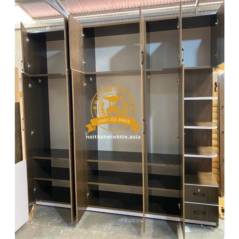 Tu nhua Dai Loan cao cap thiet ke 2 tang cao 2m4 co ke trang tri MT 06052 (1)