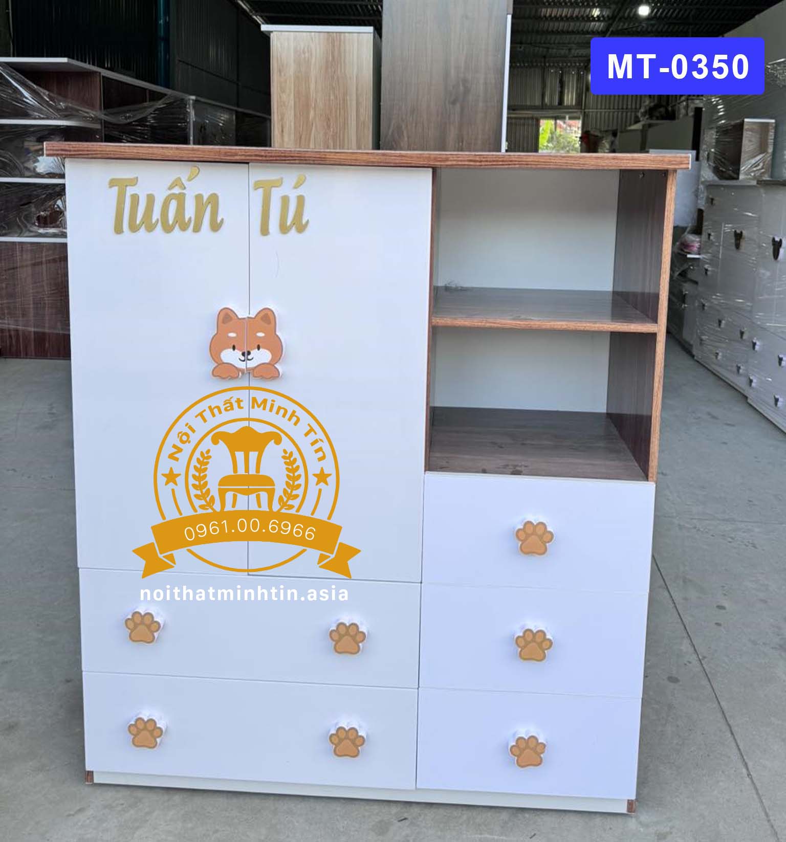 Tủ nhựa cho bé trai