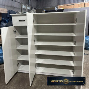 Tủ giày dép nhựa đài loan 3 cánh kèm hộc kéo 6 tầng TG0301DlD (1)