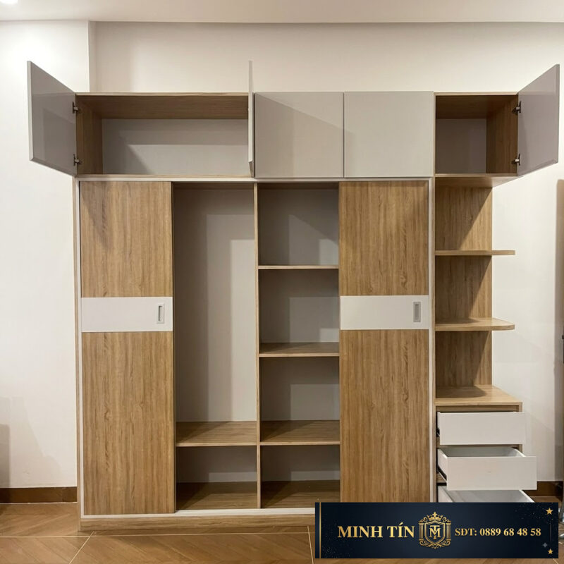 Tủ nhựa cao cấp ZukoPlast dưới cánh lùa trên cánh mở kèm kệ trang trí TA0501KZK (1)