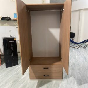 Tủ nhựa đài loan 2 cánh mở màu vẫn gỗ sồi TA0210Dl (3)