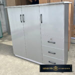 Tủ quần áo cho bé 3 cánh 3 ngăn kéo nhựa đài loan TEB0301DL3 (1)
